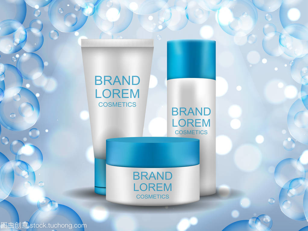 以抽象为背景，融现实于设计——奶油质感化妆品